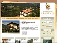 Tablet Screenshot of kreuz-hof.com